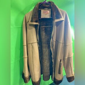 Tan Faux Fur Jacket